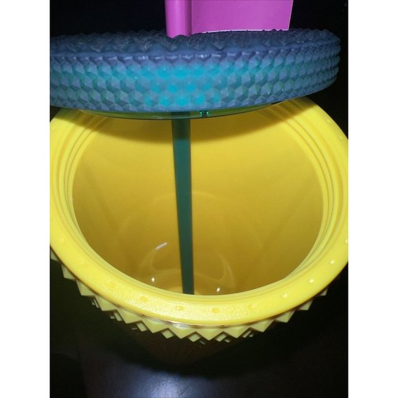 NEW Starbucks Hawaii Collection Studded Yellow Pineapple Tumbler 24oz - Picture 2 of 6